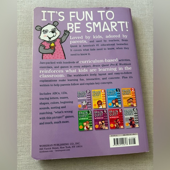 Brain Quest Book Ages (4-5) pre-k - Picture 3 of 4